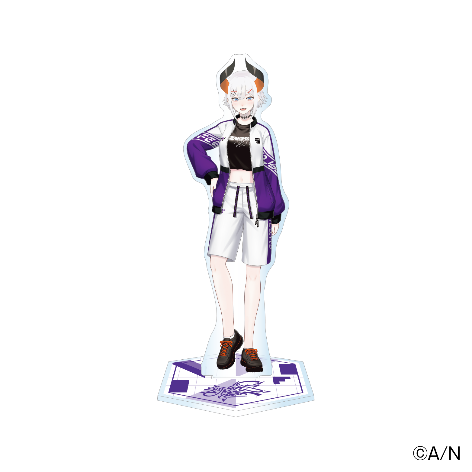 【にじフェス2026】クラスジャージアクリルスタンド バイオレット