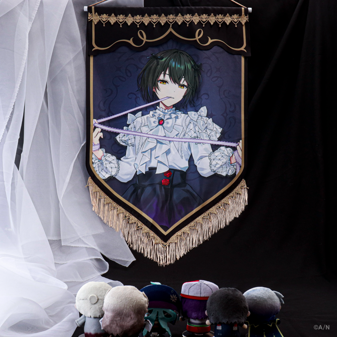 【Gothic Night】アンティーク風タペストリー