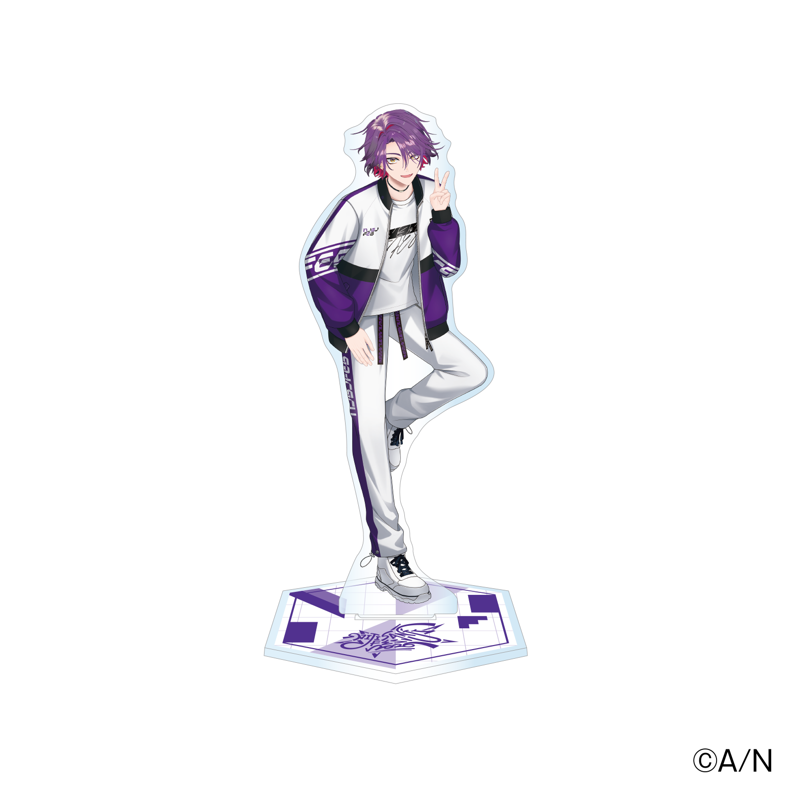 【にじフェス2026】クラスジャージアクリルスタンド バイオレット