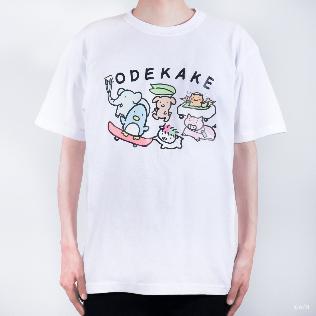 【にじさんじおでかけSTYLE～さんかいめ！～】名言イラストTシャツ＆ステッカーセット