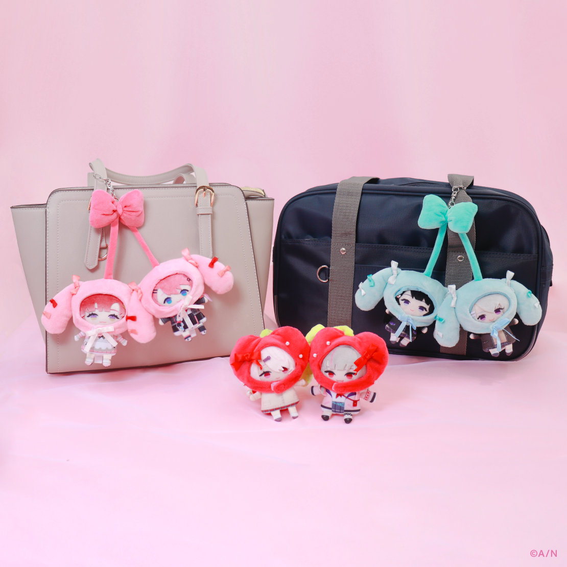 【Cherry Cherish】にじぱぺツインキーホルダー