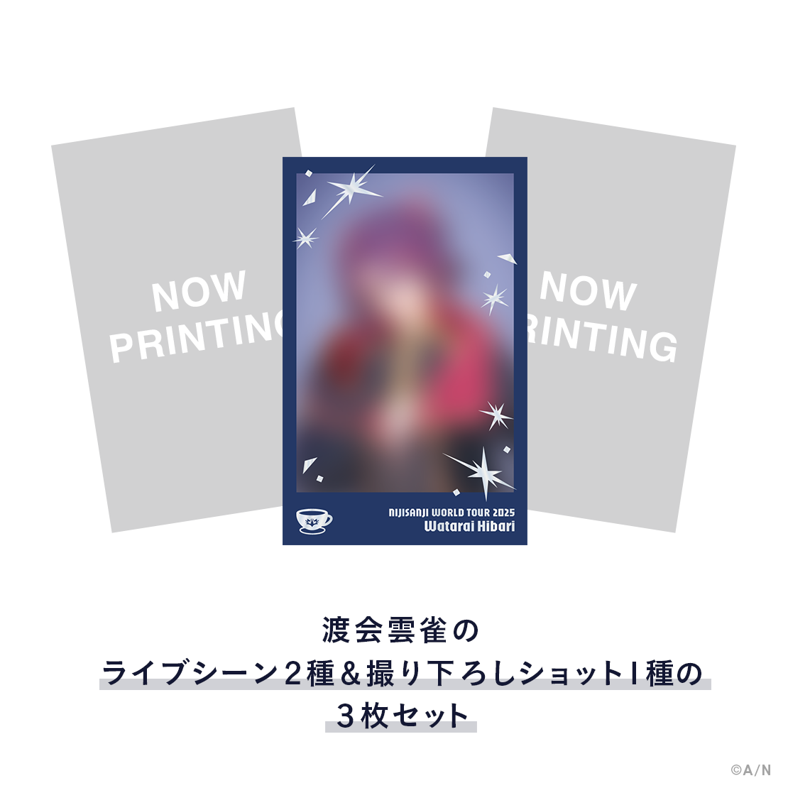 【WORLD TOUR 2025 名古屋】チェキ風カードセット