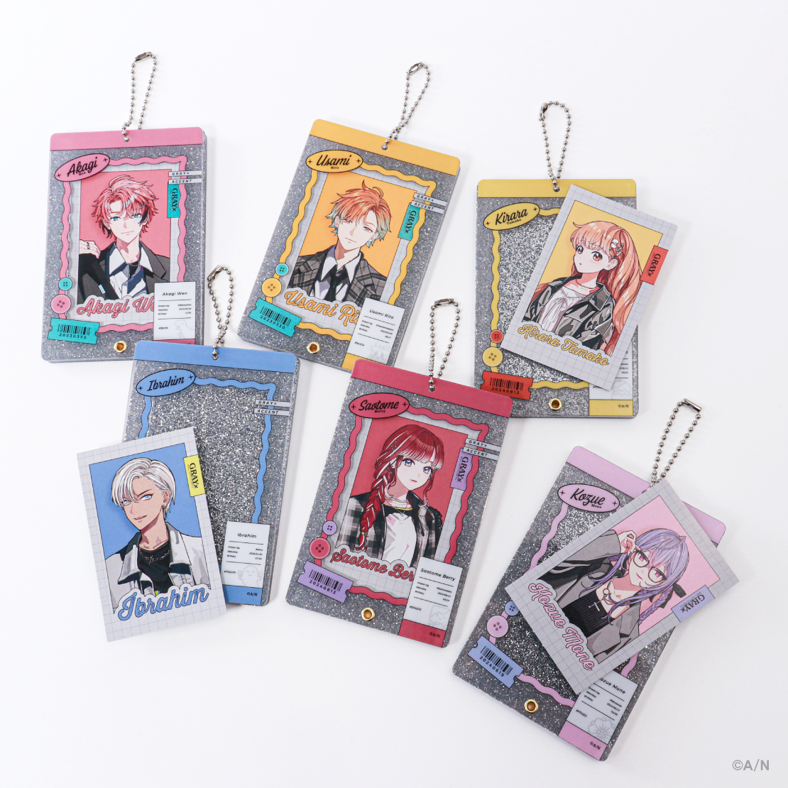 【GRAY×ACCENT】アクリルカードホルダー