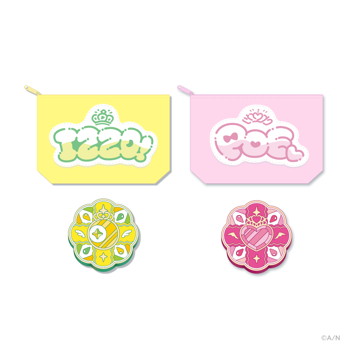 【NIJIMAGIA~Steel Heart~】ポーチ＆ラバーミラーセット