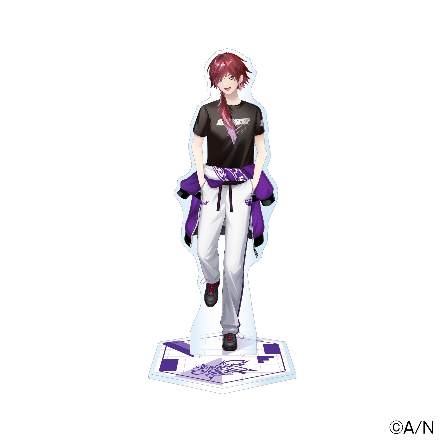 【にじフェス2026】クラスジャージアクリルスタンド バイオレット