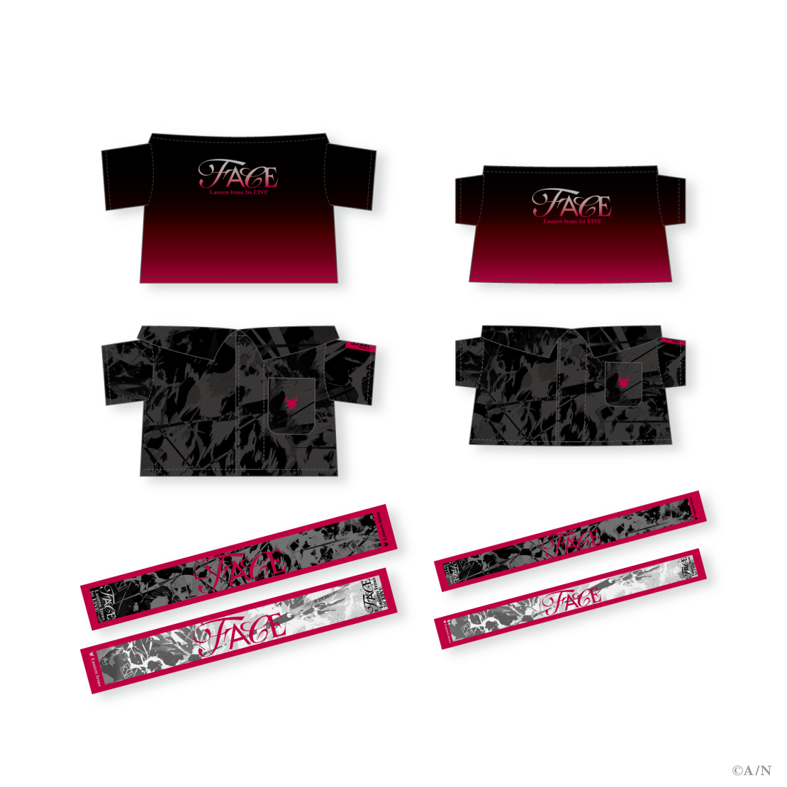 【ローレン 1st LIVE】ぬいライブルックセット【ローレン・イロアス 1st LIVE &ldquo;FACE&rdquo;】