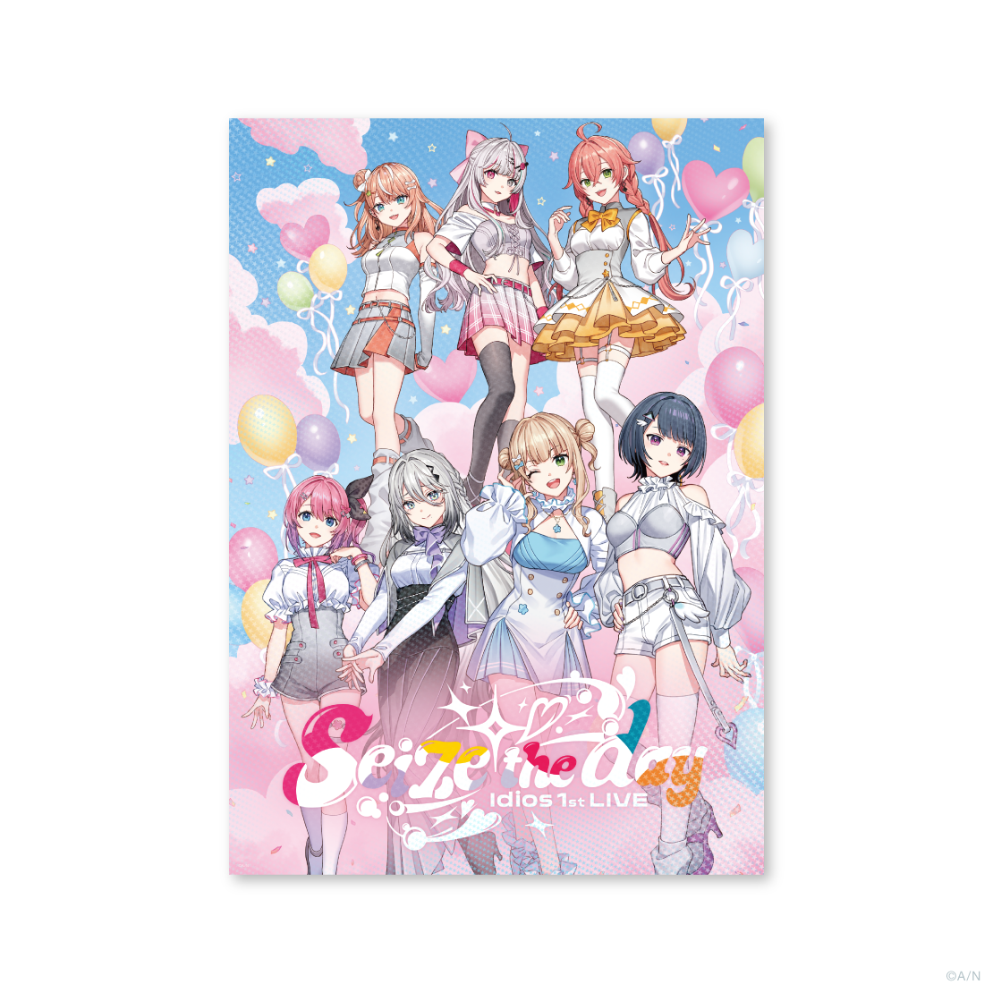 【Idios 1st LIVE "Seize the day"】クリアポスター
