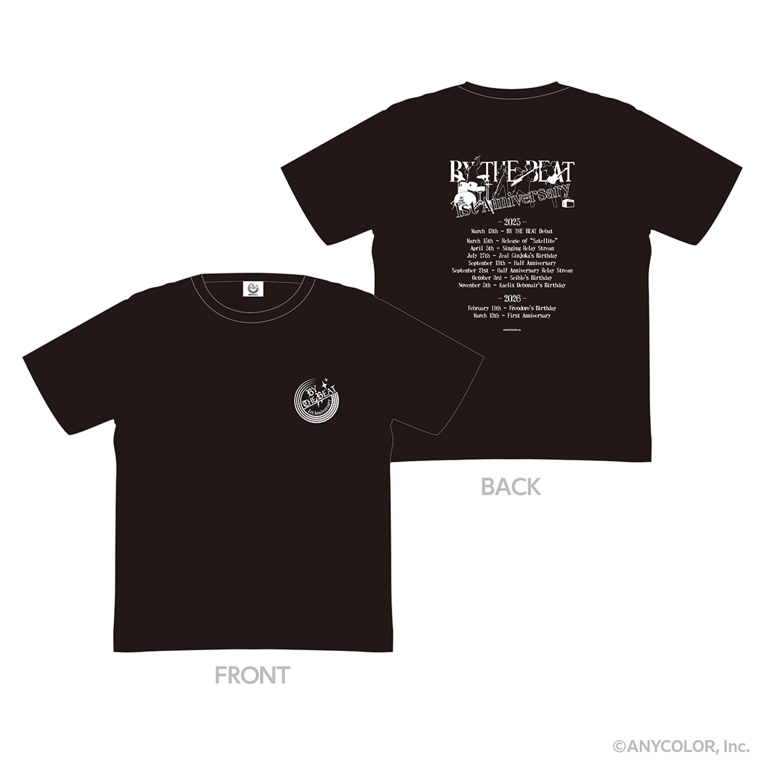 【BY THE BEAT 1st】Tシャツ