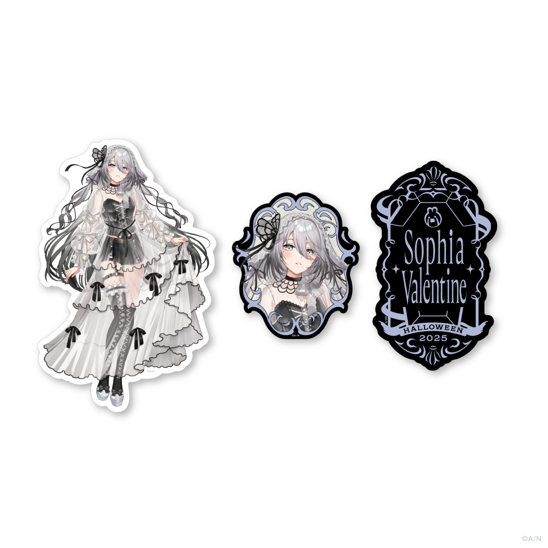【Gothic Night】ステッカーセット