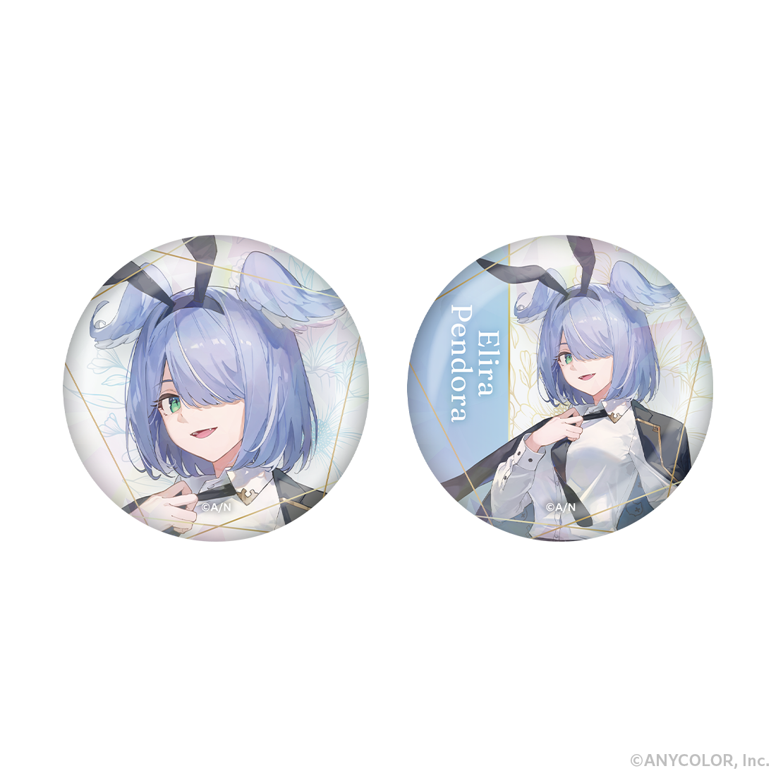 【LazuLight 4th Anniversary】ホログラム缶バッジ