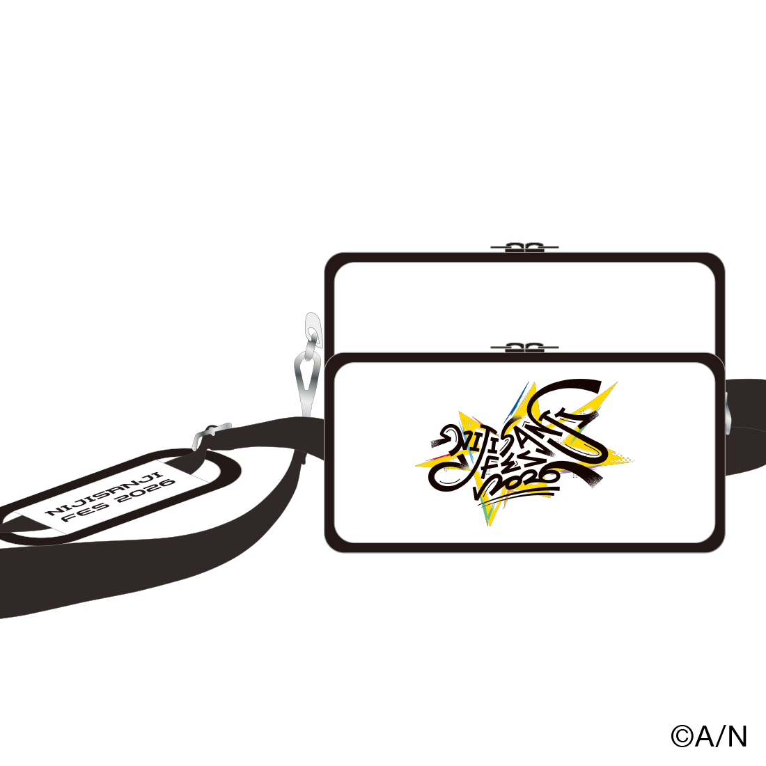 【にじフェス2026】エナメルショルダーポーチ