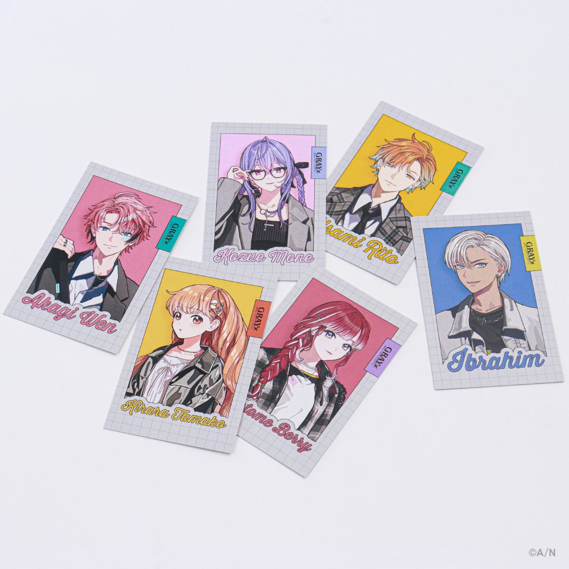 【GRAY×ACCENT】ランダムチェキ風カード