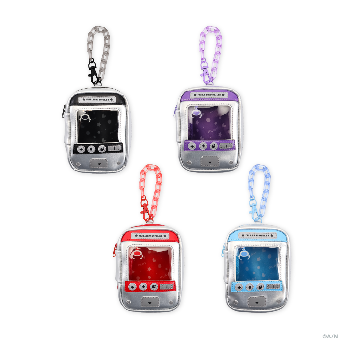 【VSせめよん】にじぱぺおでかけポーチ【にじぱぺカスタム】