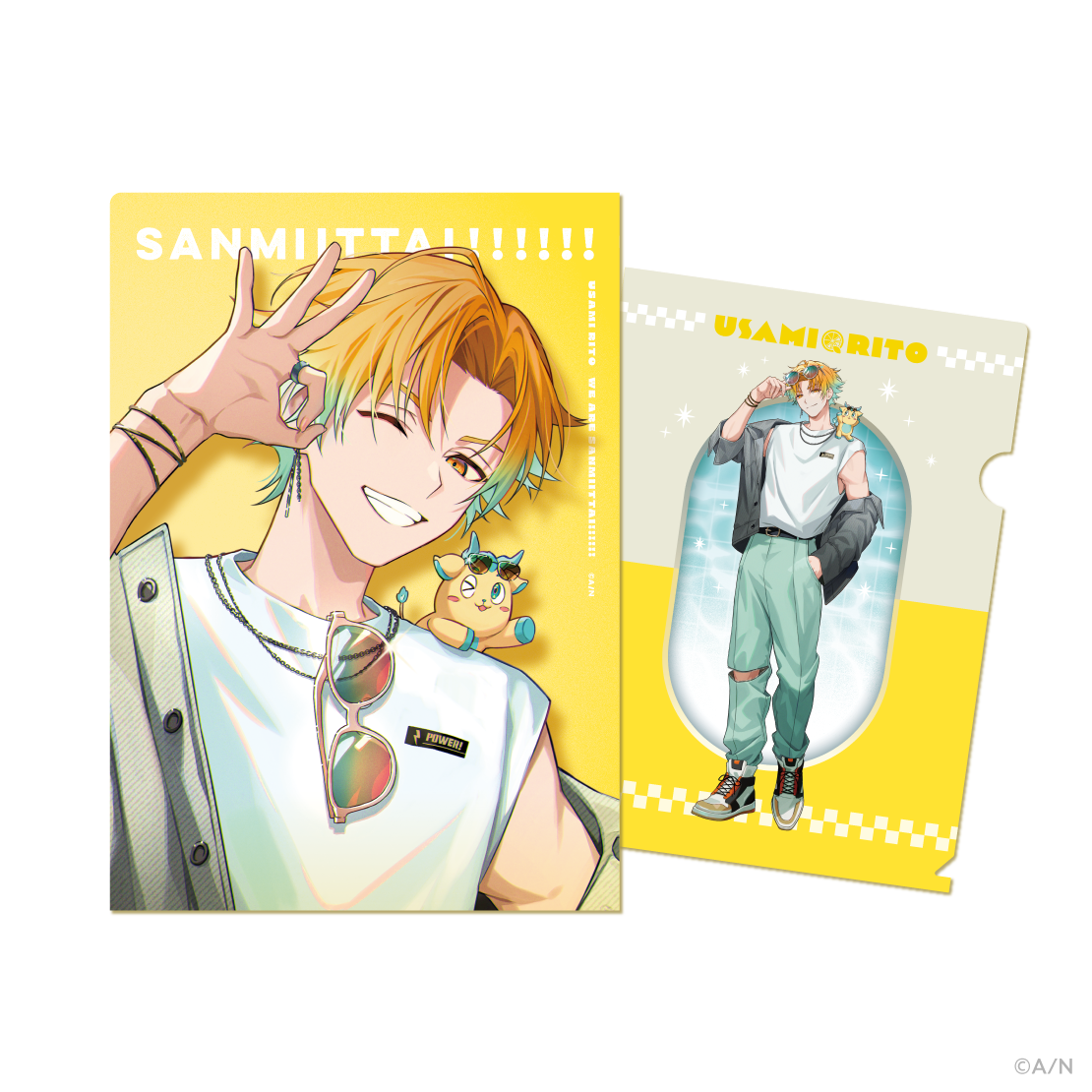 【三ミ一体！！！！！！】クリアファイル
