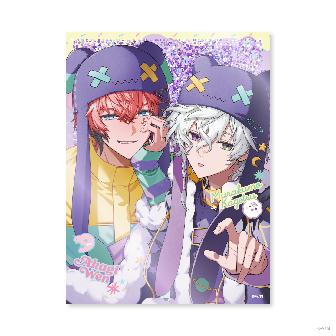 【きゅんbro】ラメアクリルブロック