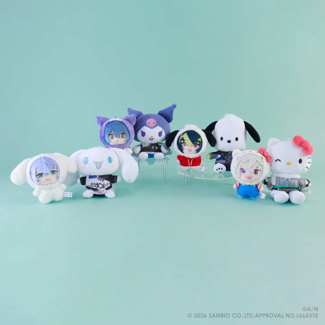 【Dytica&times;サンリオキャラクターズ】着ぐるみマスコット