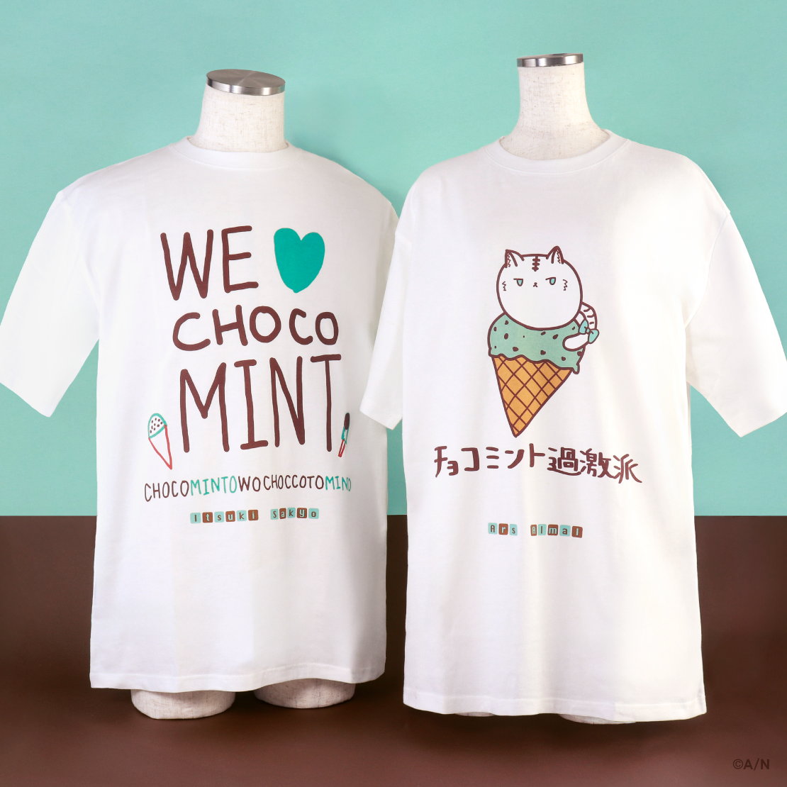 【Minty Mate】手描きTシャツ