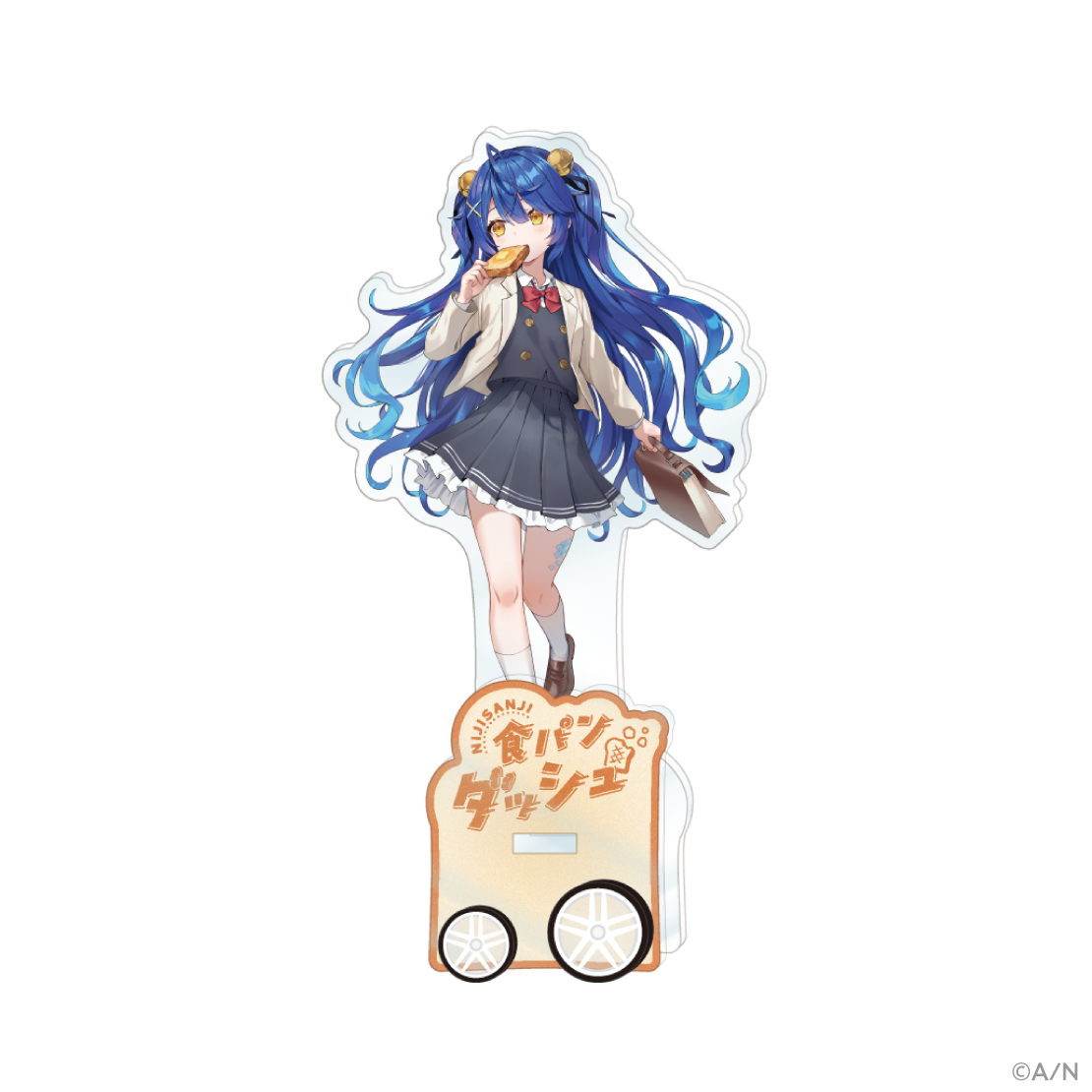 【食パンダッシュ】走るアクリルスタンド