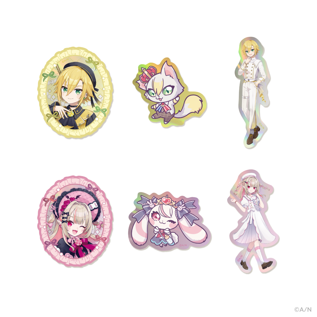 【NIJIMAGIA~Steel Heart~】ステッカーセット