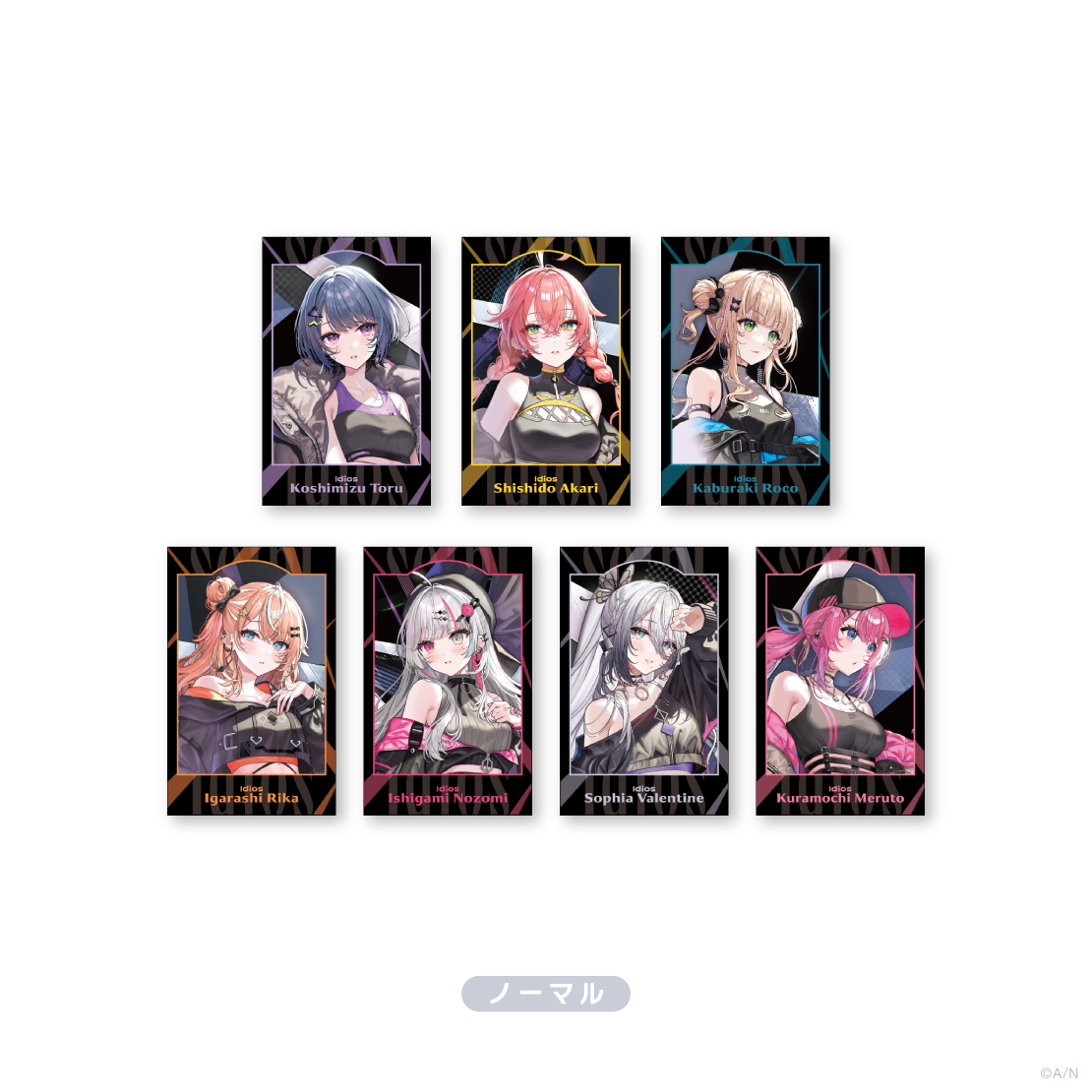 【Idios 1st LIVE "Seize the day"】ランダムチェキ風カード Day2