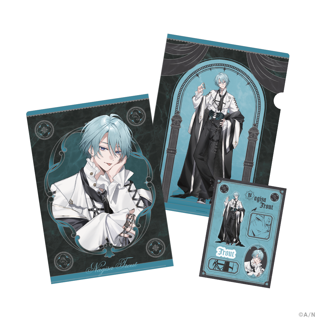 【Haunted School】クリアファイル＆ステッカーシート