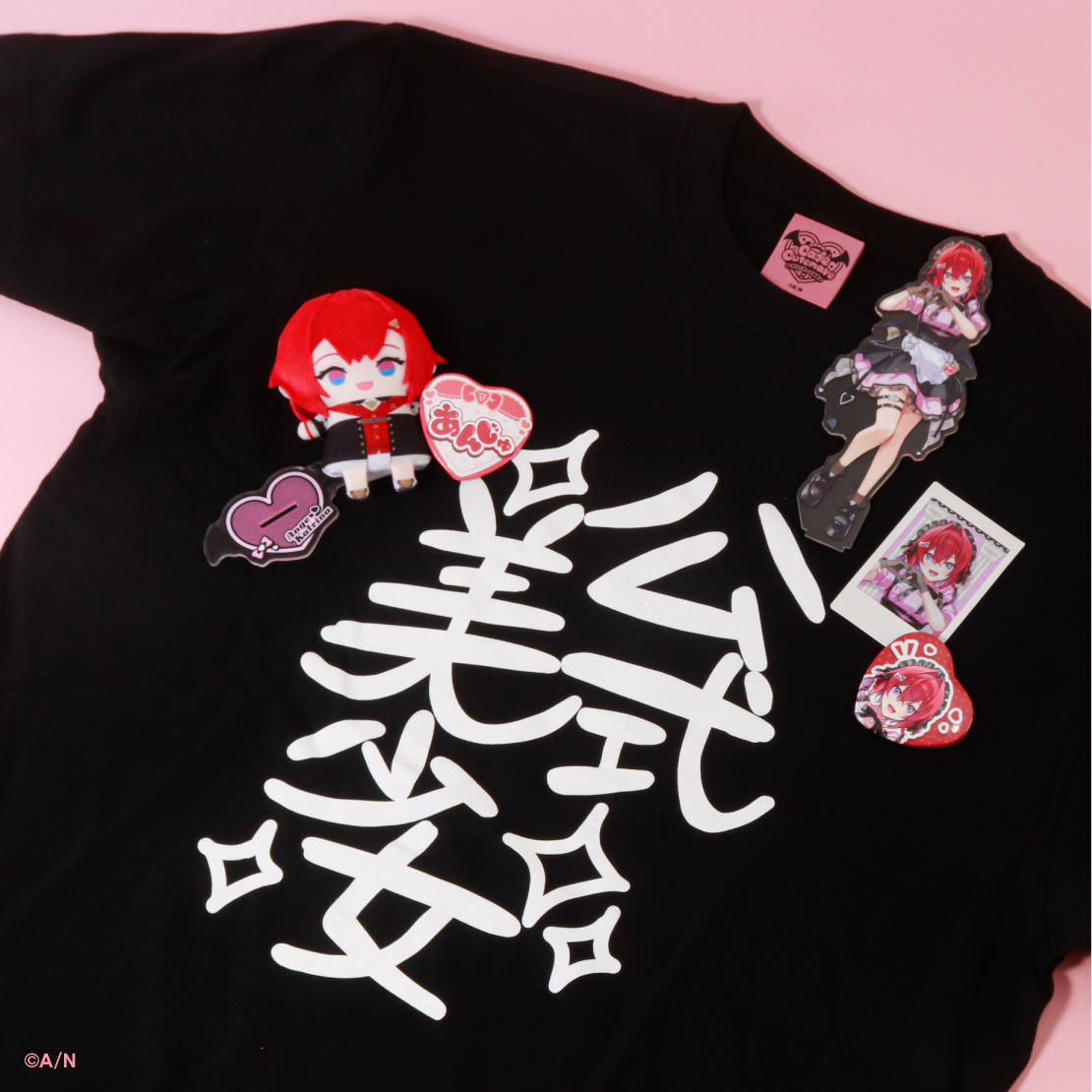 【Café Cutemare】メッセージTシャツ