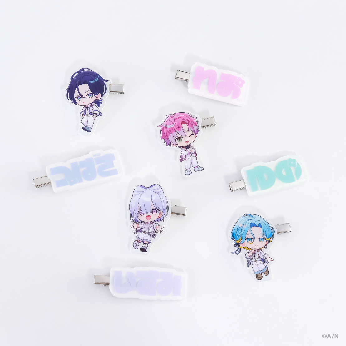 【すぷれあ Half Anniversary】ヘアクリップセット