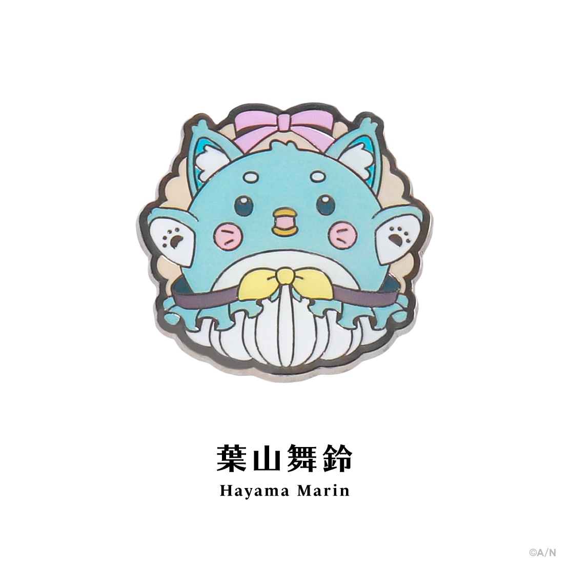 【にじピンバッジコレクション Vol.2】モチーフピンバッジ 葉山舞鈴