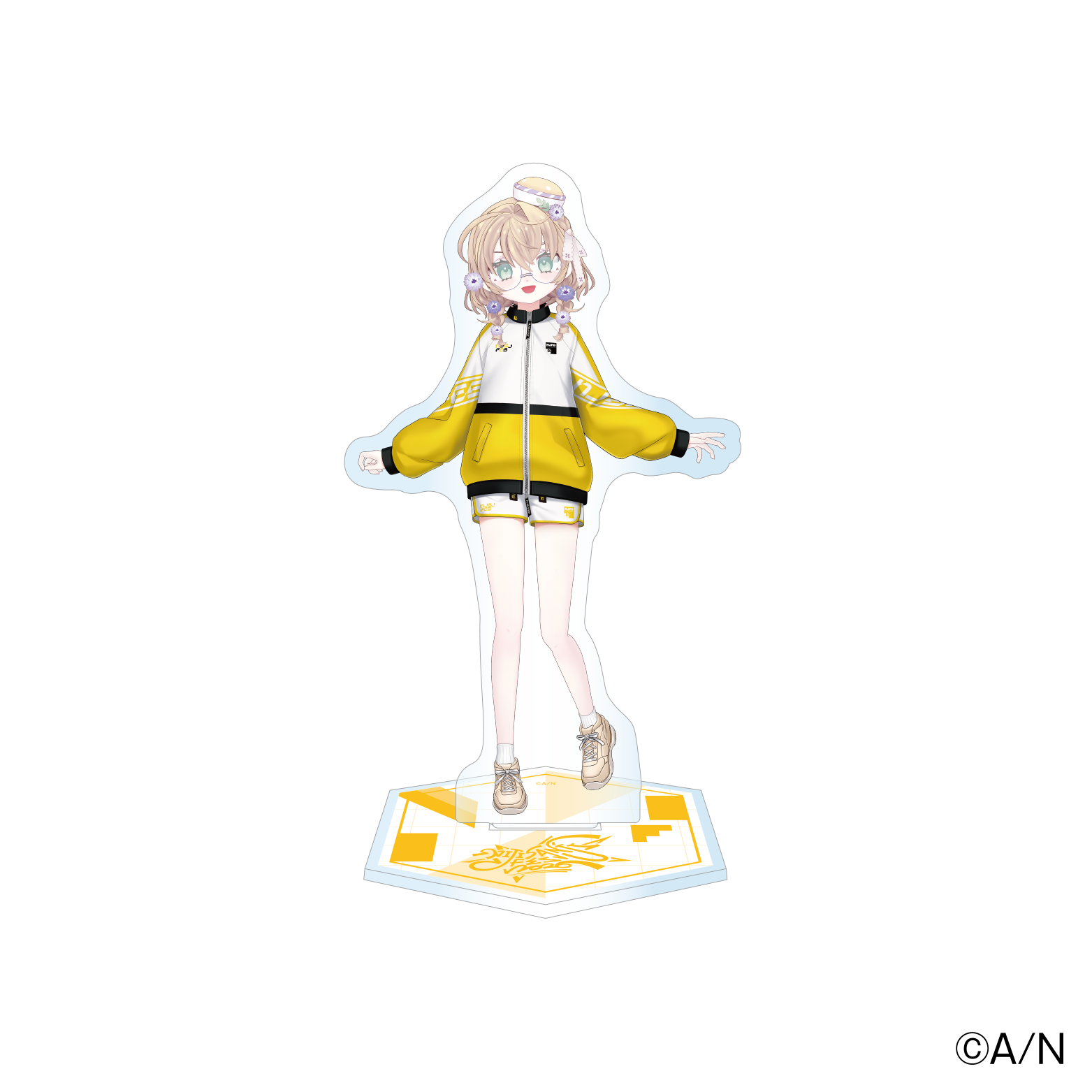 【にじフェス2026】クラスジャージアクリルスタンド イエロー