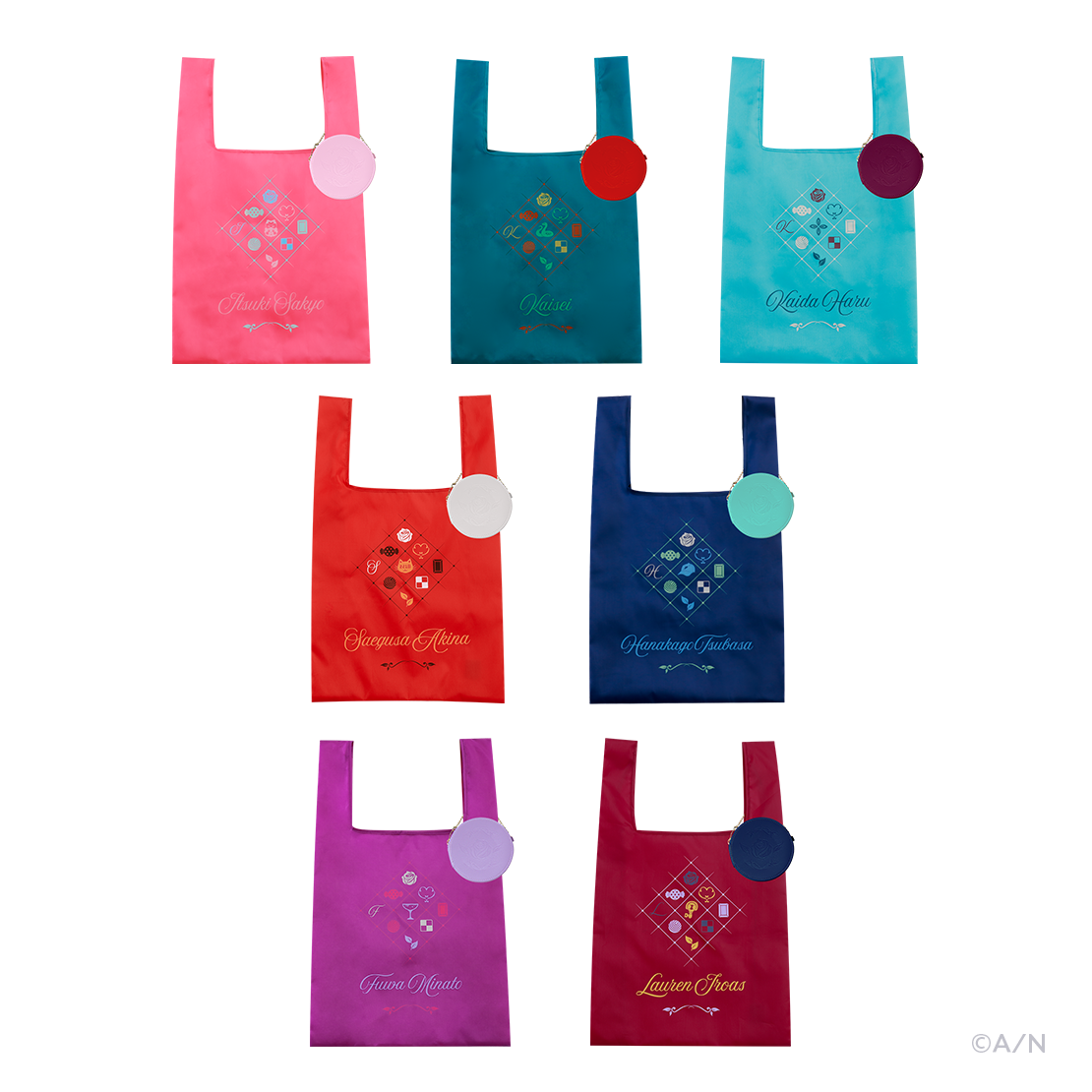 【Rose Valentine】チャーム付きエコバッグ