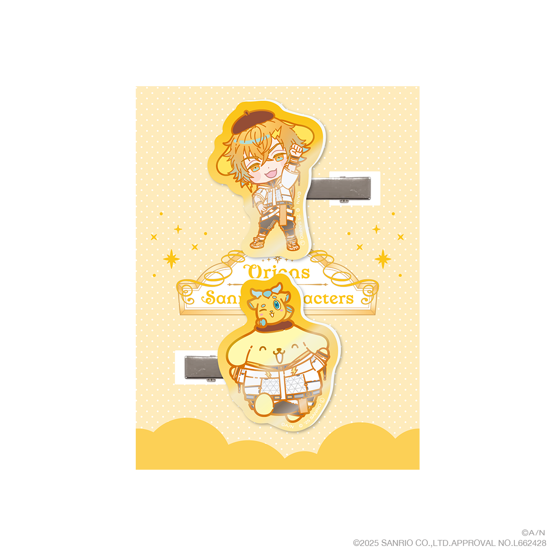 【Oriens×サンリオキャラクターズ】ヘアクリップ