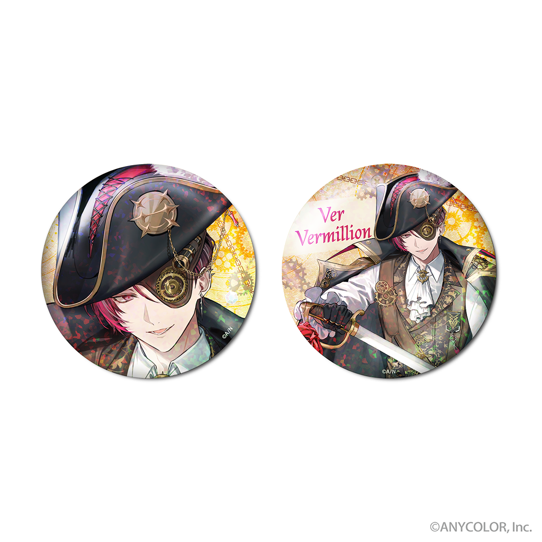 【XSOLEIL 3rd Anniversary】ホログラム缶バッジ