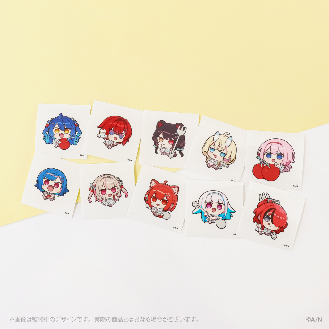 【にじさんじ 8th with cake！】ランダムステッカー Lovely Diner