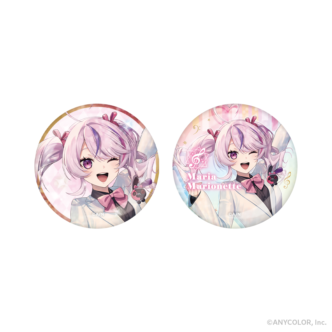 【ILUNA 3rd Anniversary】ホログラム缶バッジ