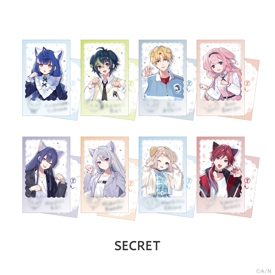 【わんにゃんdays vol.2】ランダムチェキ風カード