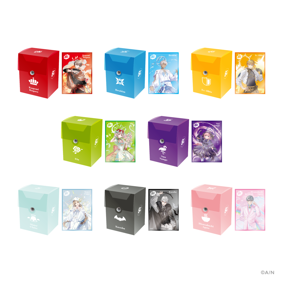 【にじさんじ 8th Anniversary】カードスリーブ＆デッキケース