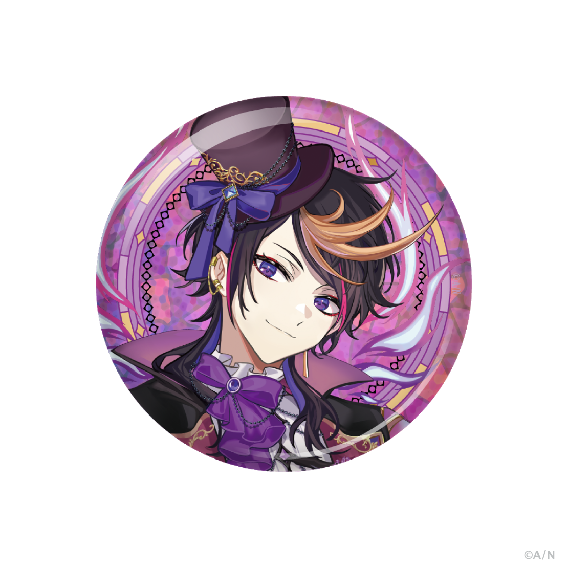 【Bewitching MASQUERADE】ホログラム缶バッジ