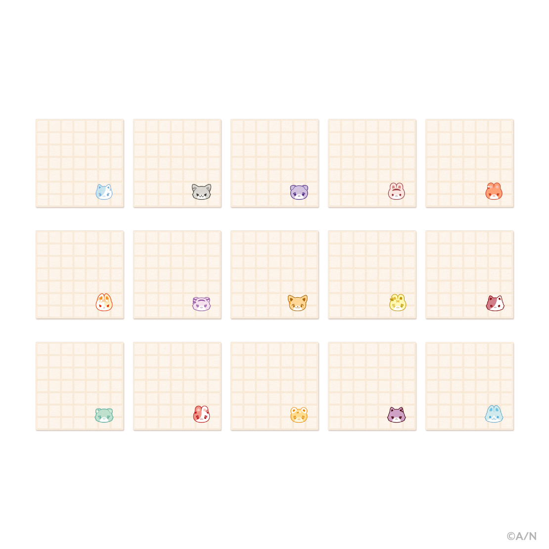 【にじたうんぐっず いち】ハンカチタオル