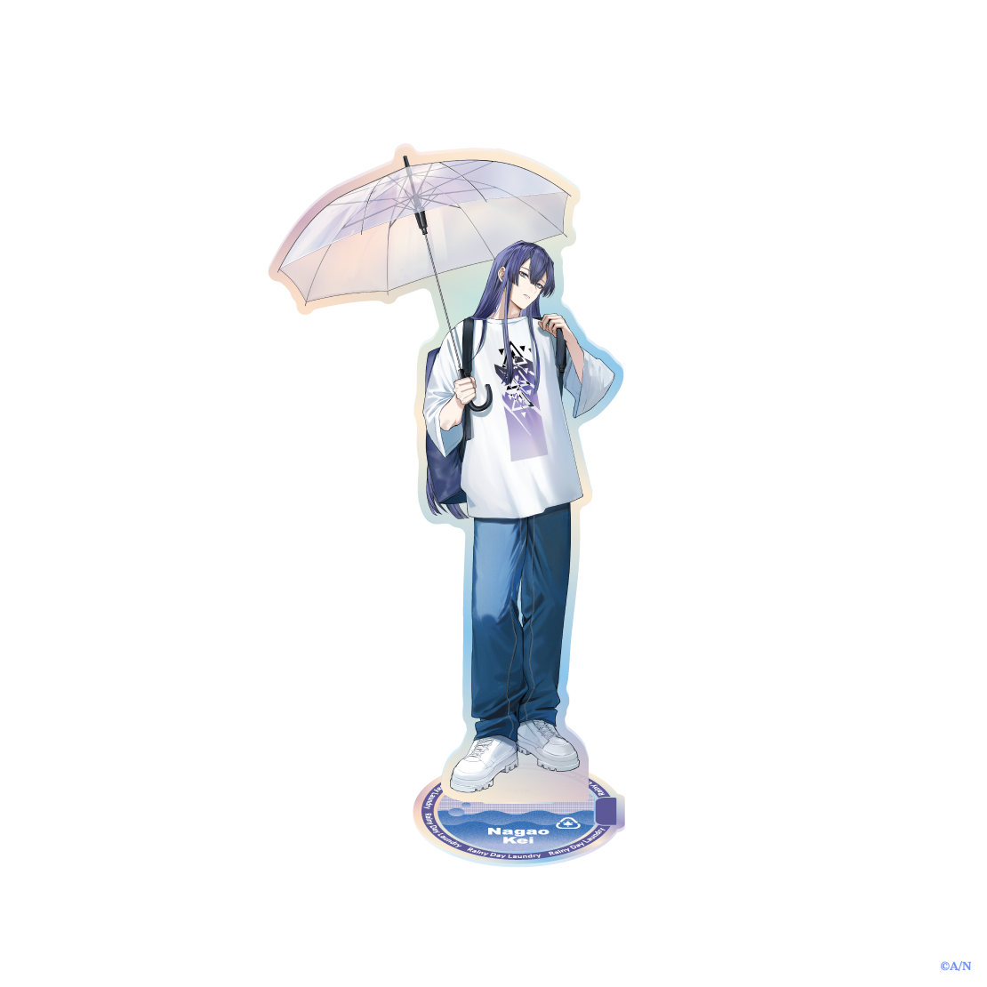 【Rainy Day Laundry】オーロラアクリルスタンド