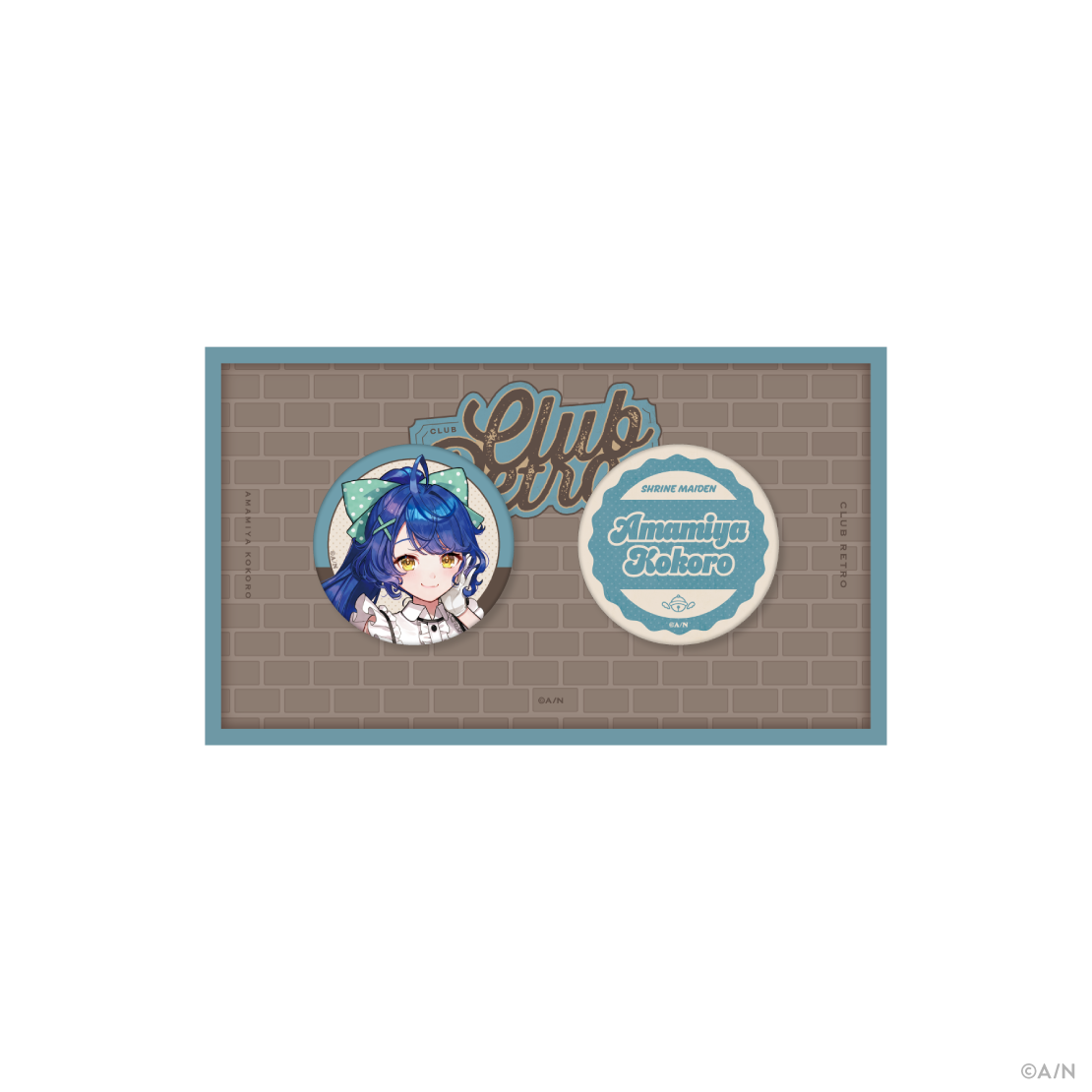 【CLUB RETRO】缶バッジセット
