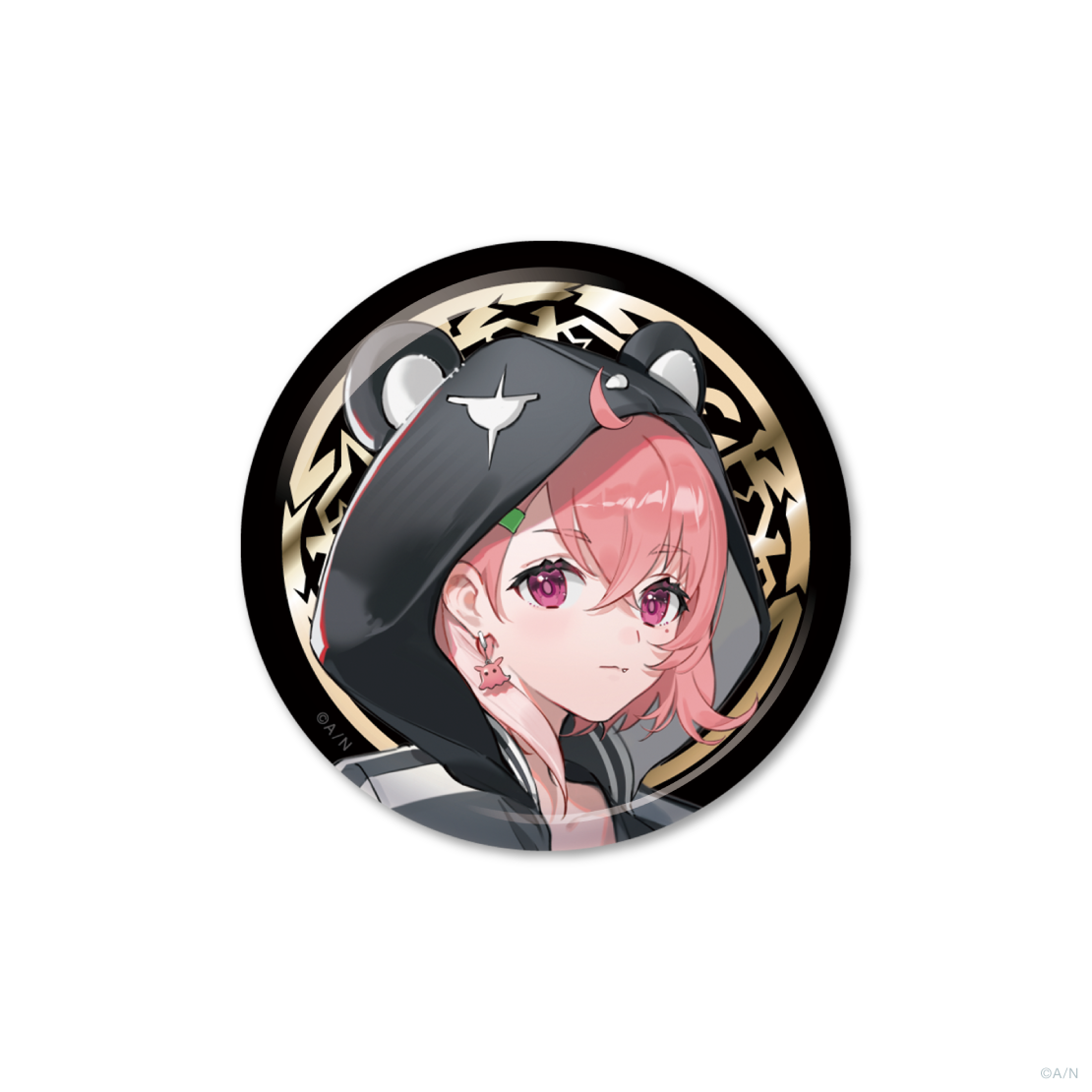 ブルーロック シークレットメタル 缶バッジ 黒名蘭世 原作 原画 講談社 - ブルーロック 黒名蘭世 シークレットメタル缶バッチ -priv.A