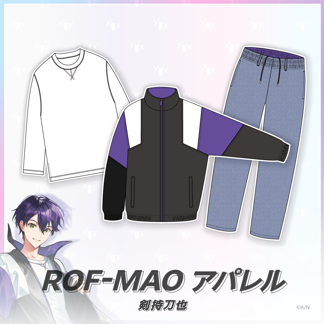 【ROF-MAOアパレル】剣持刀也 ライバー 関連タグ 商品を選択