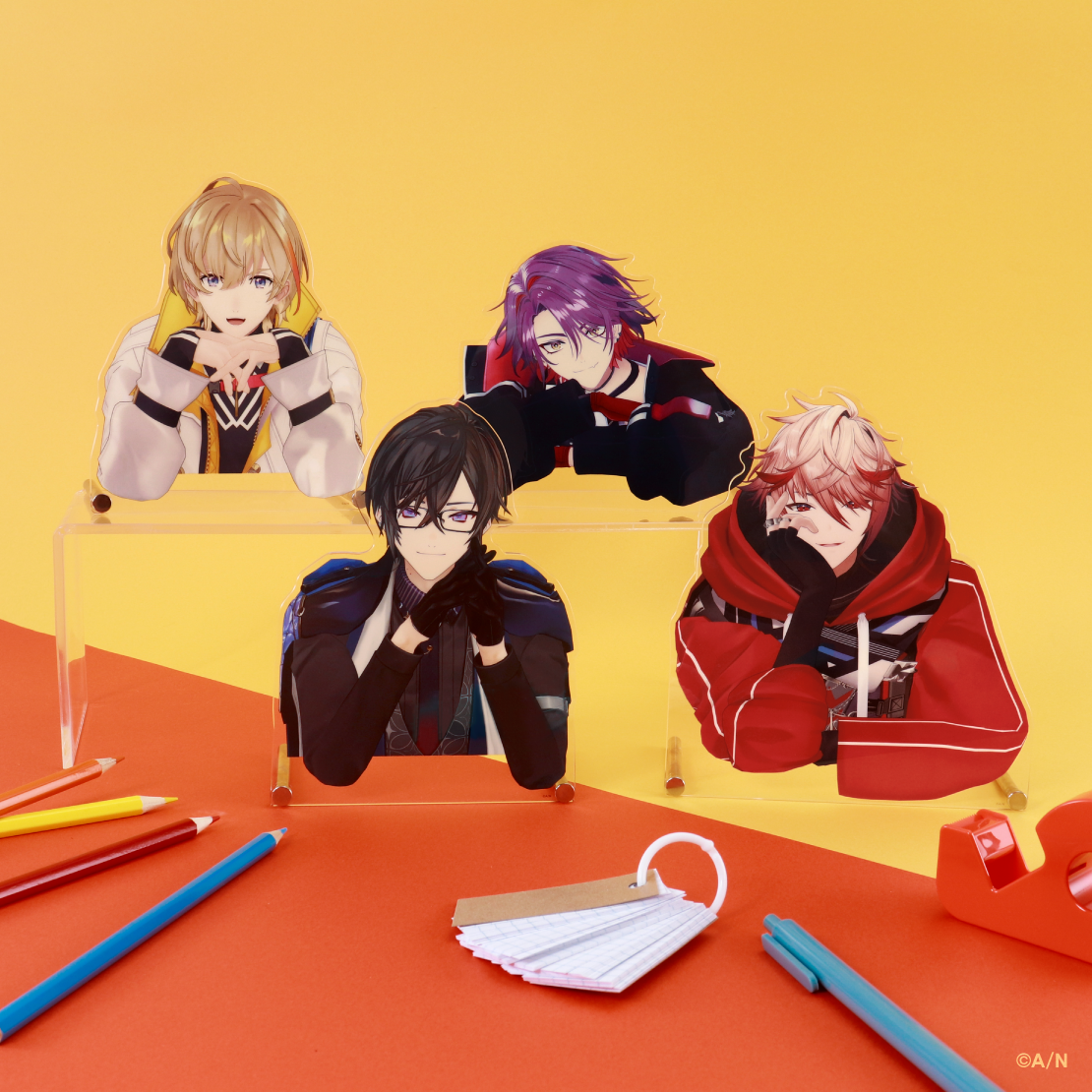 【学園ゔぉるたくしょん】ダイカットアクリルパネル