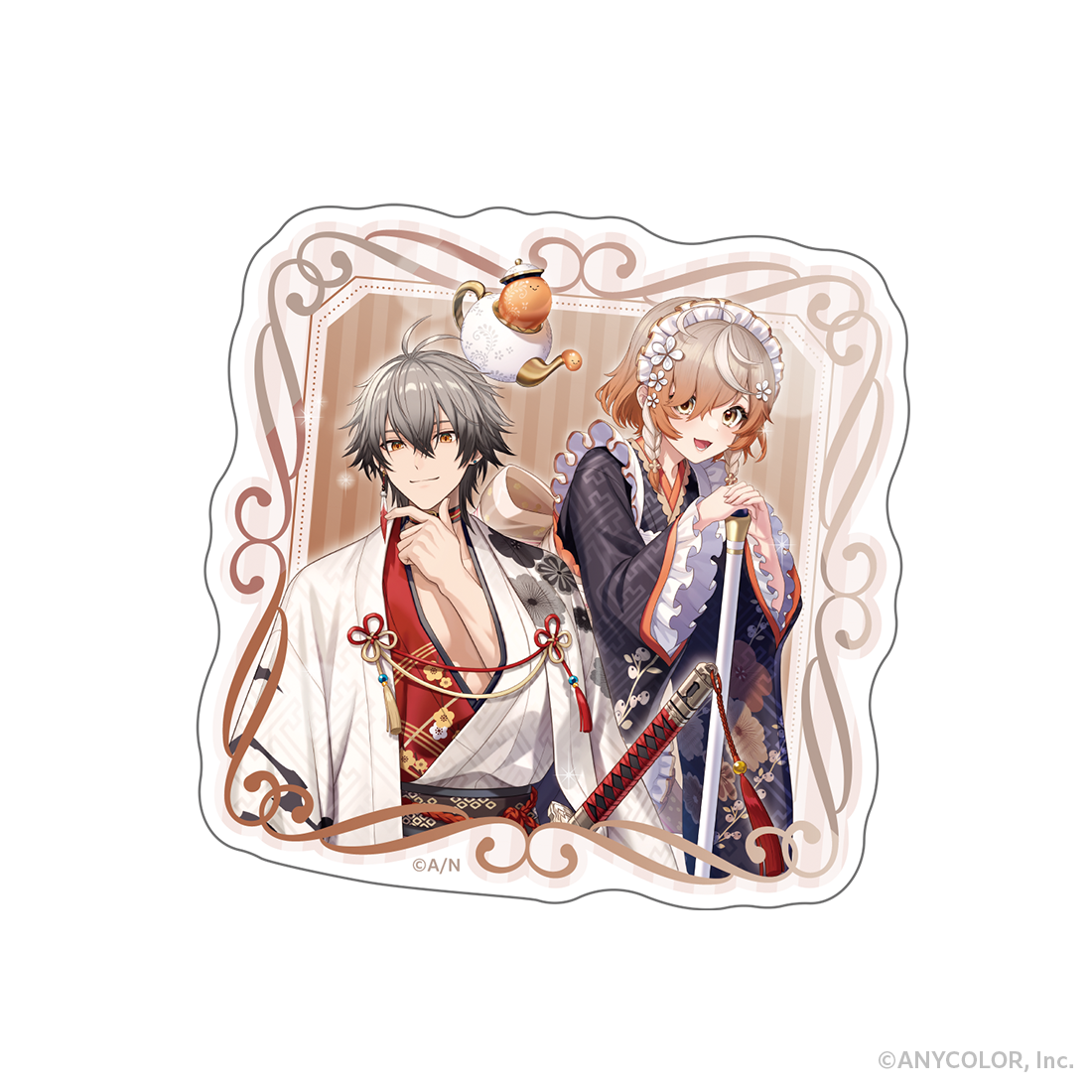 【NIJISANJI EN周年記念アイテム】ランダムダイカットステッカー