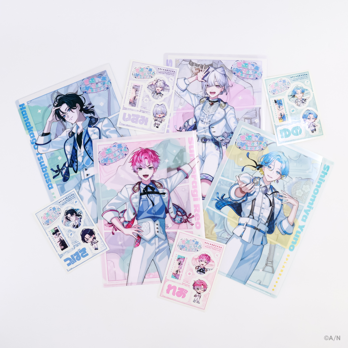 【すぷれあ Half Anniversary】クリアファイル＆ステッカーセット