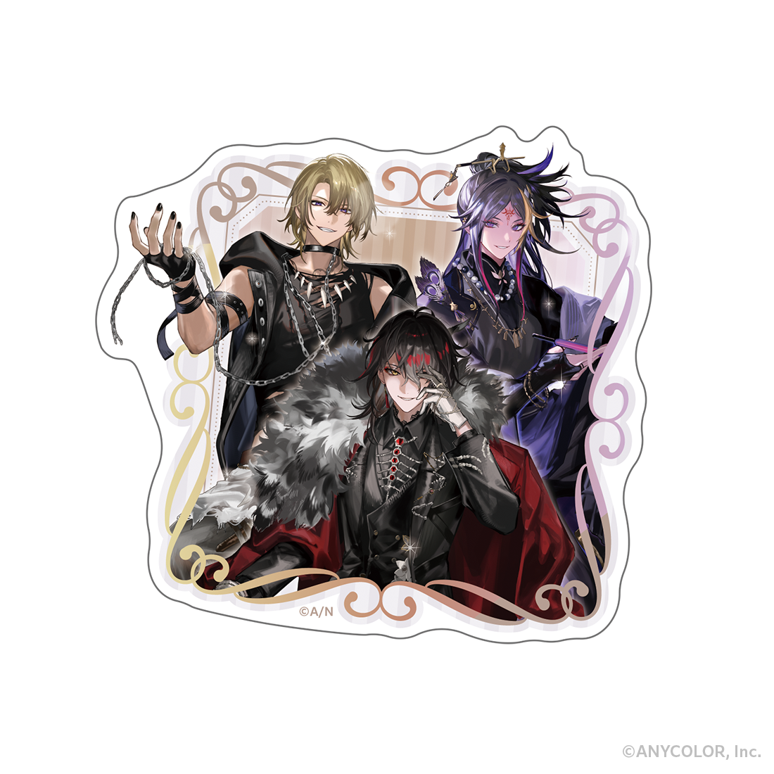 【NIJISANJI EN周年記念アイテム】ランダムダイカットステッカー