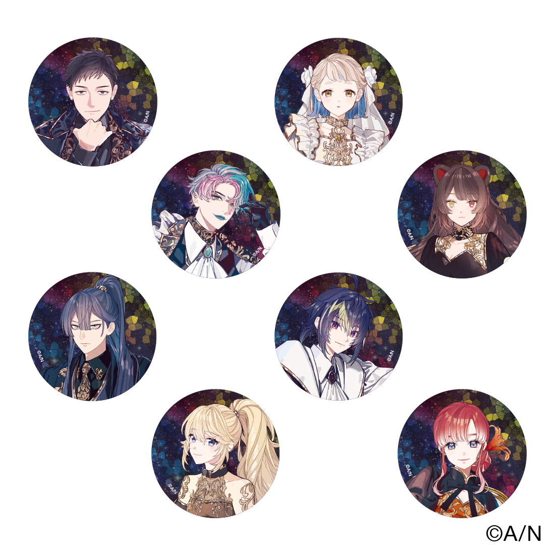 【Uncharted Spheres】ランダム缶バッジ【にじフェス2026】