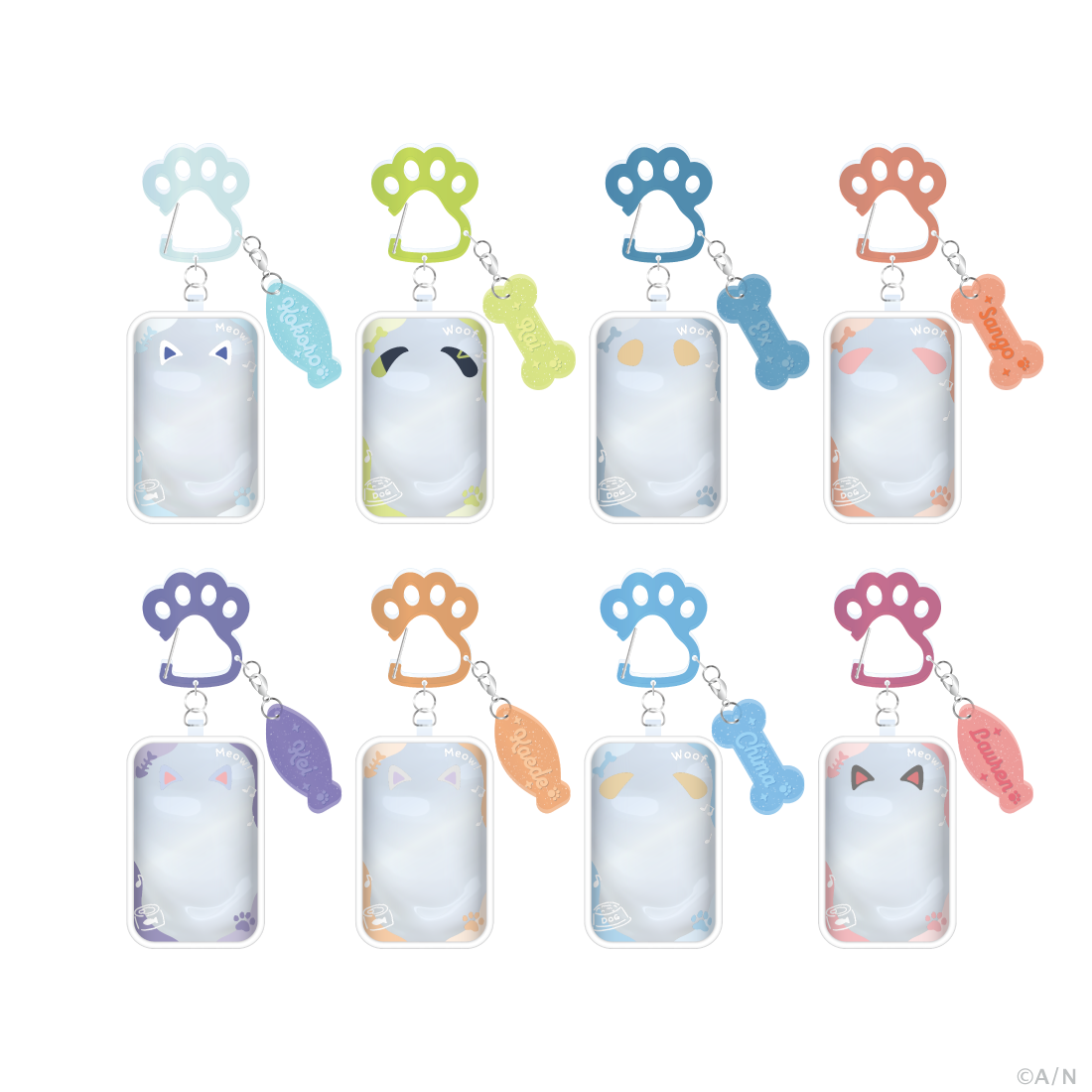 【わんにゃんdays vol.2】にじぱぺおさんぽポーチ