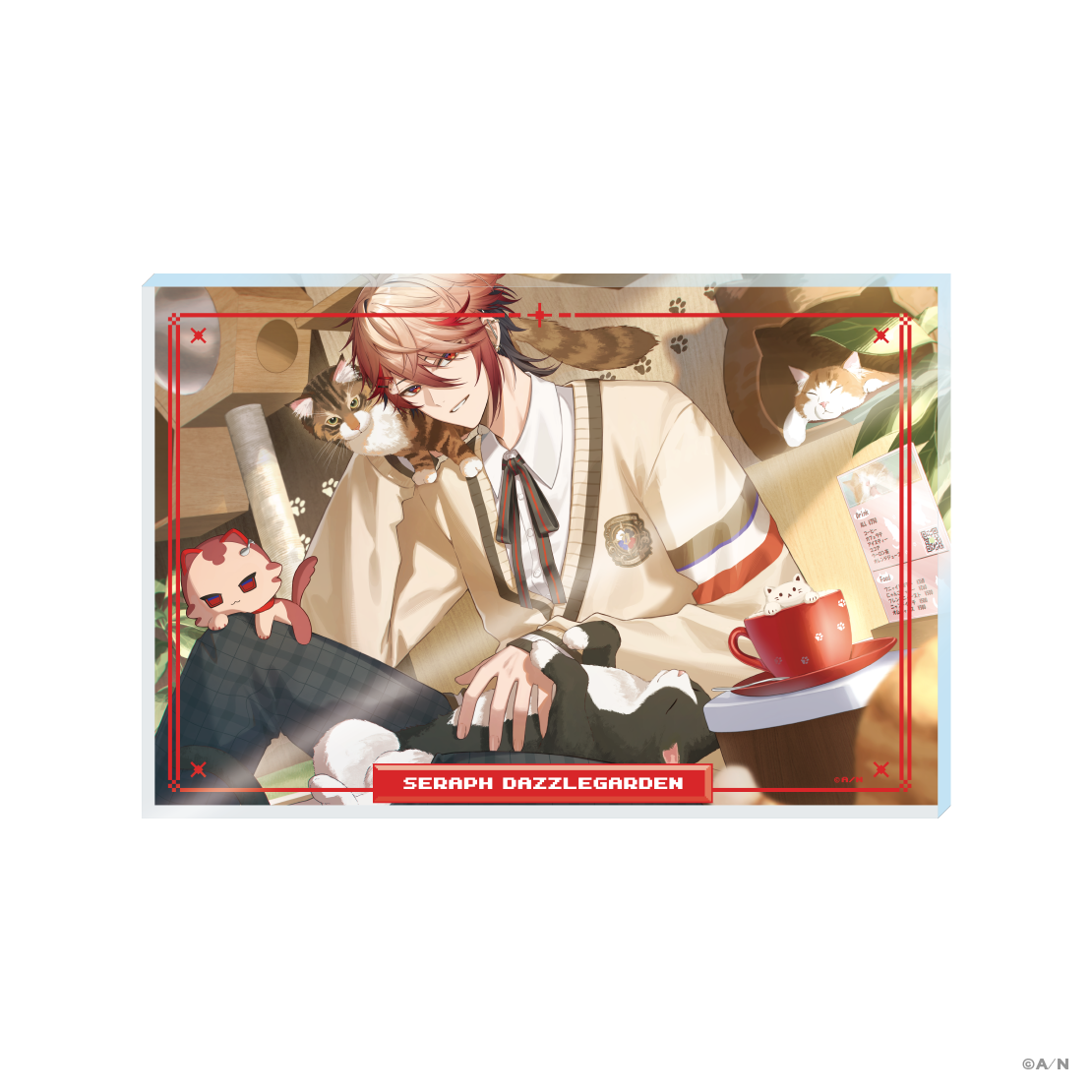 【学園ゔぉるたくしょん】アクリルブロック