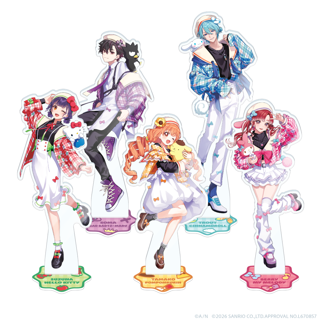 【Speciale&times;サンリオキャラクターズ】アクリルスタンド